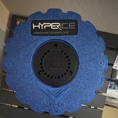 Hyperice Vyper Vibrating Foam Roller Blue with Charger
