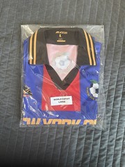 Mazzi New York City World Cup Jerseys Exclusive Sz L Red & Blue IN HAND