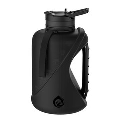 Half Gallon Water Bottle with 2-In-1 Straw Lid，Dishwasher Safe，Easy Clean，BPA…
