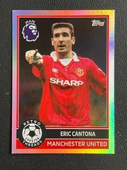 Eric Cantona 2025-26 Topps Premier League Retro Threads #384 Manchester United