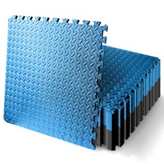 Squatz Thick Puzzle Exercise Mat 25 Pcs Eva Foam Interlocking Tiles Protective