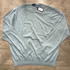 Peter Millar Crown Crafted Excursionist Crew Neck Sweater Green SIZE XL 498-K
