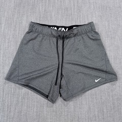 Nike Dri-FIT Shorts Unisex Small Gray Heathered Athletic Running Training J3 14
