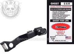 For Glock 42 43 43X 48 Ghost Inc. Extended Slide Release GHO_ESR4243 Black
