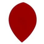 Red Pear Poly Royal Hard Dart Flight