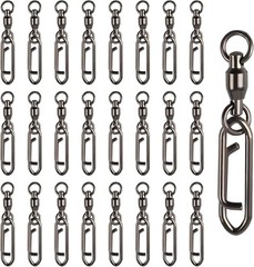 25Pcs Fishing Speed Clips Quick Change Fishing Snap Swivels Fishing Power Clips