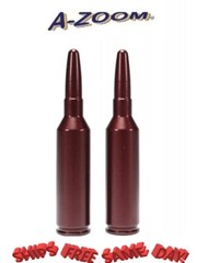 A-ZOOM Action Proving Dummy Round, Snap Cap for 6.5 PRC – 2 PACK New! # 12307