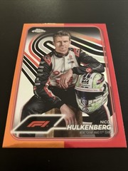 NICO HULKENBERG 2024 Topps Chrome Formula 1 F1 #15 Orange Red Refractor 1:36 Odd