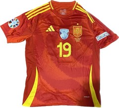 LAMINE YAMAL SIGNED SPAIN 2024-2025 EURO JERSEY BECKETT COA
