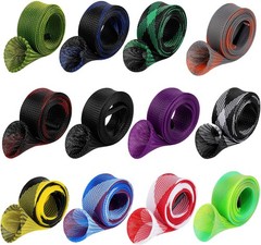 6.5 feet, 7 Feet, black, purple, red/white and blue, gray orange, black…