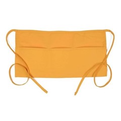 FAME Original 3 Pocket Waist Apron836 for Adults in Yellow – One Size Fits 1