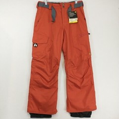 NWT Burton Snowboard Cargo Pants Mens S (32×30) Red Orange Bittersweet