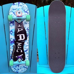 Pharmacy Boardshop Punch Label Complete Skateboard – Spitfire Demon Gate Wheels
