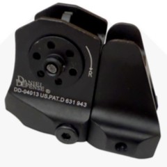 For d & d Sight Low Profile Metal Sight Front and Rear Set High Qualty Black