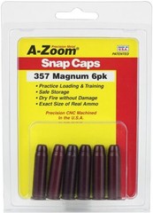 A-Zoom .357 Magnum Precision Metal Safety Snap Caps 6 Pack – 16119