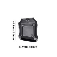 WADSN Metal CNC MLOK 20mm Rail Mount Toy Accessory