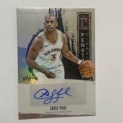 2025-26 Topps Signature Class Chris Paul Penstroke Signatures Auto #PS-CP Spurs