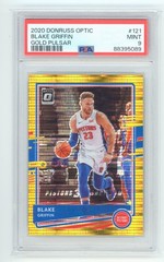2020-21 Donruss Optic Gold Pulsar #121 Blake Griffin /10 PSA 9