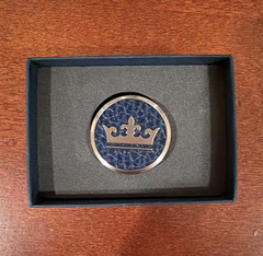Lamb Crafted Magnetic Golf Ball Marker Coin Metal Silver Southampton NY 1/10