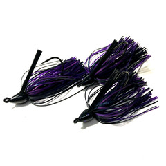 3-Pack 3/8-oz. Hand-Tied Black Light Swim Jigs with FREE SHIPPING!