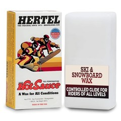 Hertel Super HotSauce All Temperature Ski and Snowboard Wax – Easy to Apply,…
