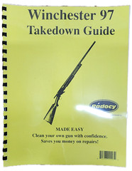 NEW Radocy Winchester 97 Takedown Guide 9 Illustrated pages 8 1/2 x 11 FREE SHIP