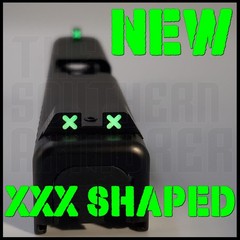 TSA® XXX Glow Sights Fits GLOCK® 17 19 20 21 22 23 26 27 34 35 Gen 3-6