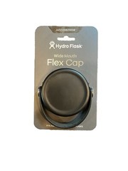 Hydro Flask Wide Mouth Flex Cap BPA-Free Dishwasher Safe 3.2 oz – Black