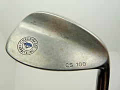 Carbite Check Mate CS 100 Alloy Face Insert SW 56* RH Steel Shaft Vintage 1990s