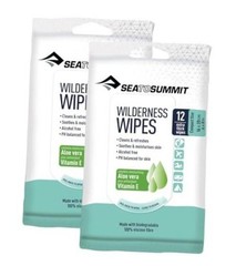 Wilderness Wipes Rinse-Free Shower Wipes 2-pack (12 Wipes Per Pack)