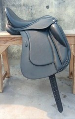 Leather Dressage Double Flap Changeable Gullets Saddle