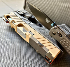 Glock 26 Gen 3 Slide Zaffiri Precision Complete G26 FDE Upper RMR Cut FREE KNIFE