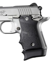Hogue Kimber Micro 9 Ambi Safety Rubber Grip Finger Grooves Black – 39080