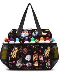 Bingo Bag for Bingo Accessories Bingo Bags with Pockets for Bingo Daubers Dab…