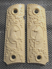 1911/Clones For Colt/Kimber Frames Carved Colt Rampant Horse! GREAT!