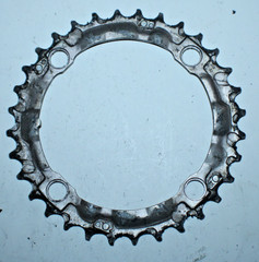 Shimano M-9N32 MTB Bike Chain Ring 4-Bolt 32Tooth 32T 104BCD Silver Gravel Road