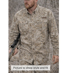 Columbia Sportswear Camo Long Sleeve Button Up Shirt Hunting Fishing Outdoor