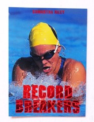 1996 INTREPID Olympic Games «RECORD BREAKERS» Chase Card: SAMANTHA RILEY R2