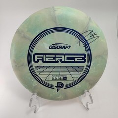Discraft Fierce – Misprint + Signed Green Matte Blue 167-169 – Paige Pierce Auto
