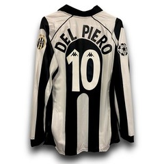Juventus 1997/1998 Del Piero # 10 UEFA Champions League Long-Sleeve Jersey