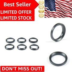 Precision CNC Machined 6 PCS Steel Washers for Reliable Muzzle Device Alignment