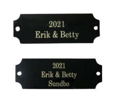 FANTASY FOOTBALL UPDATE PERPETUAL TROPHY PLATES – FREE ENGRAVING WINNERS AWARD