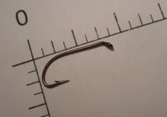 100 MUSTAD #7 Fly Tying Hooks Streamer Limerick TD BALL-eye bronzed NORWAY 3123