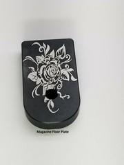 Rear Slide Back Plate Cover or Magazine Plate Fits All Glock, ROSE