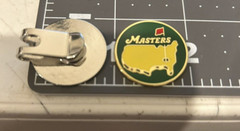 Masters Magnetic Golf Ball Marker w/ Hat Clip