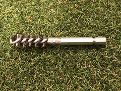 Stainless Steel Golf Hosel Honing Wire Brush Cleaning Bit – For Irons & Woods