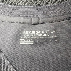 Nike Golf Tour Performance Dri-FIT V-Neck Vest Grey Mens XXL 416573-082