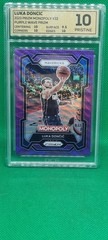 OCE Pristine 10 2023-24 Panini Prizm Monopoly Purple Wave Prizm Luka Doncic #22
