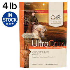 UltraCruz Equine Vitamin C Supplement for Horses, 1 lb, Powder (50 Day Supply)
