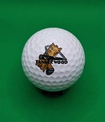 Vintage Tanglewood Golf Course logo golf ball